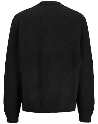 Jack & Jones - JCOLegacy Knit Jacquard Crew Neck - Black
